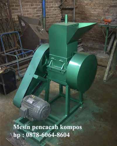 Spesifikasi mesin pencacah kompos