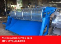 Mesin ayakan serbuk kaca
