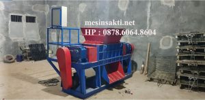 Mesin penghancur ban mobil