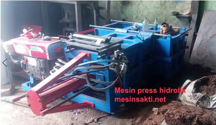 Mesin press horizontal