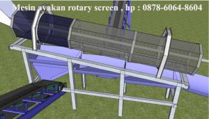 Mesin ayakan aluminium sulfate
