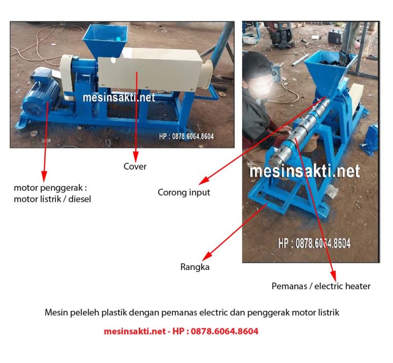 Bagian - bagian mesin peleleh plastik | Mesin pelumer plastik | mesin melting plastik