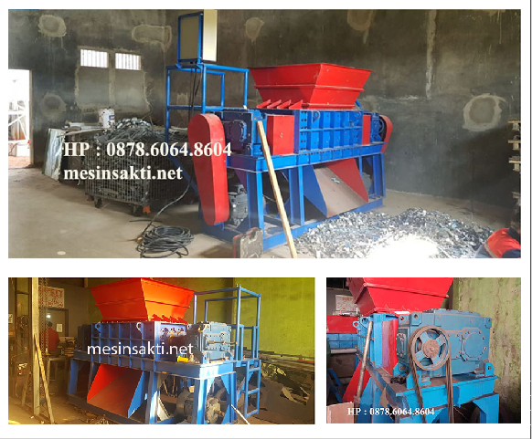 Mesin penghancur drum tong besi 200 liter