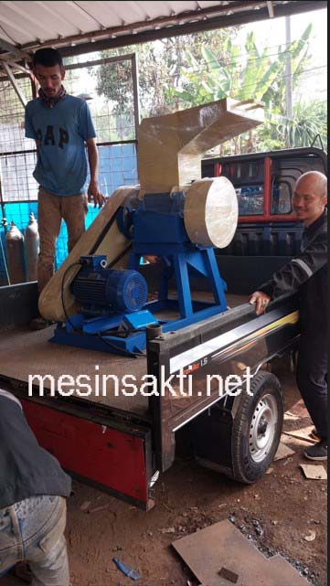 Pengiriman mesin penghancur styrofoam