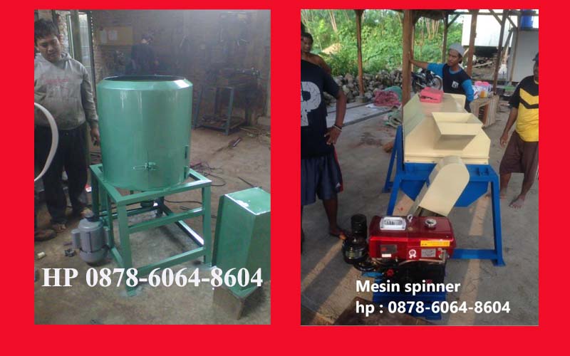 Mesin spinner dan centris