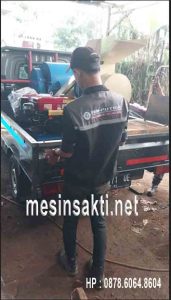 pengiriman mesin penghancur plastik 