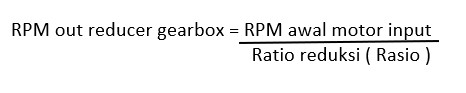 RPM reducer speed gearbox