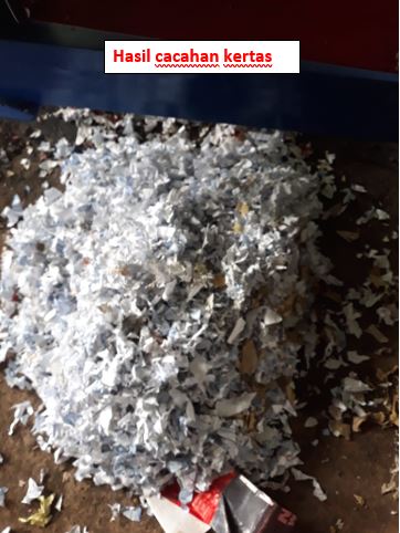 alat pencacah kertas A2