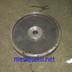 flywheel dari bahan besi dan pipa