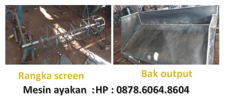ketika kami membuat mesin ayakan