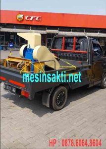 Lagi istirahat dalam pengiriman mesin