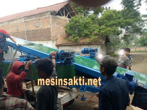 pengiriman mesin conveyor ke semarang - Jawa tengah 