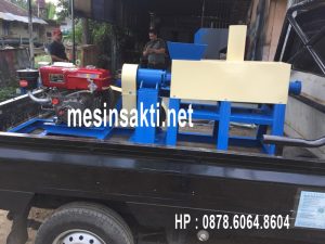 mesin pelebur plastik