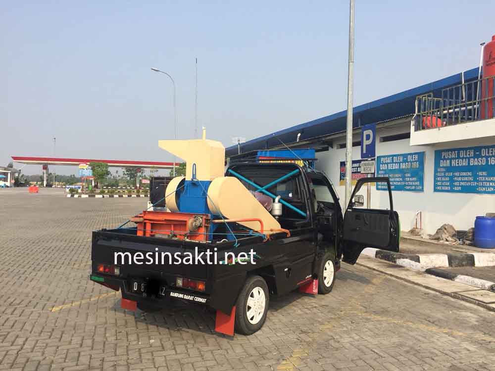 Rancang bangun mesin penghancur plastik