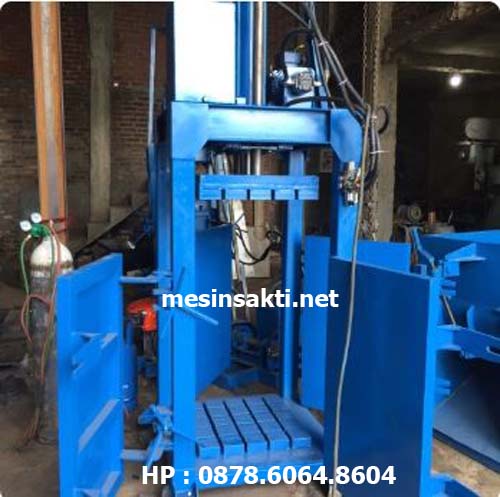 mesin press limbah rongsokan 5 ton