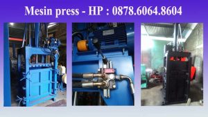 Mesin press kertas kardus dan karton otomatis