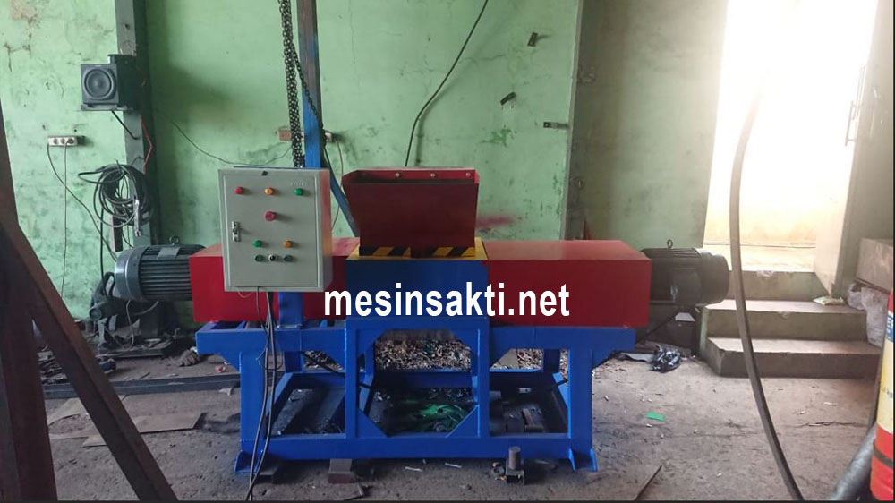 Mesin shredder type SP 400 Mesin pengolahan limbah