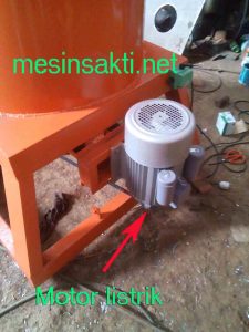 oenggerak mesin pengering cacahan plastik