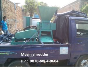 pengiriman mesin shredder ke Jakarta